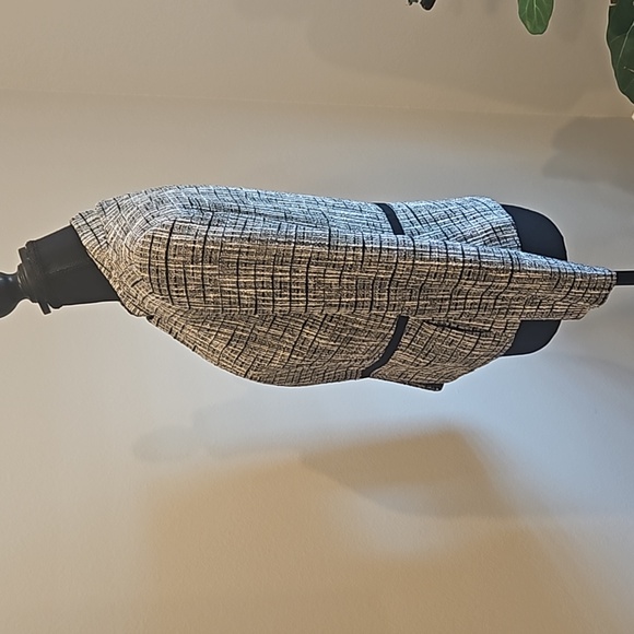 MNG | Black & White Blazer Suit Jacket | Womens Small - Picture 3 of 8